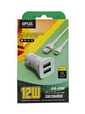 CHARGEUR AUTO GFUZ 12W LONA